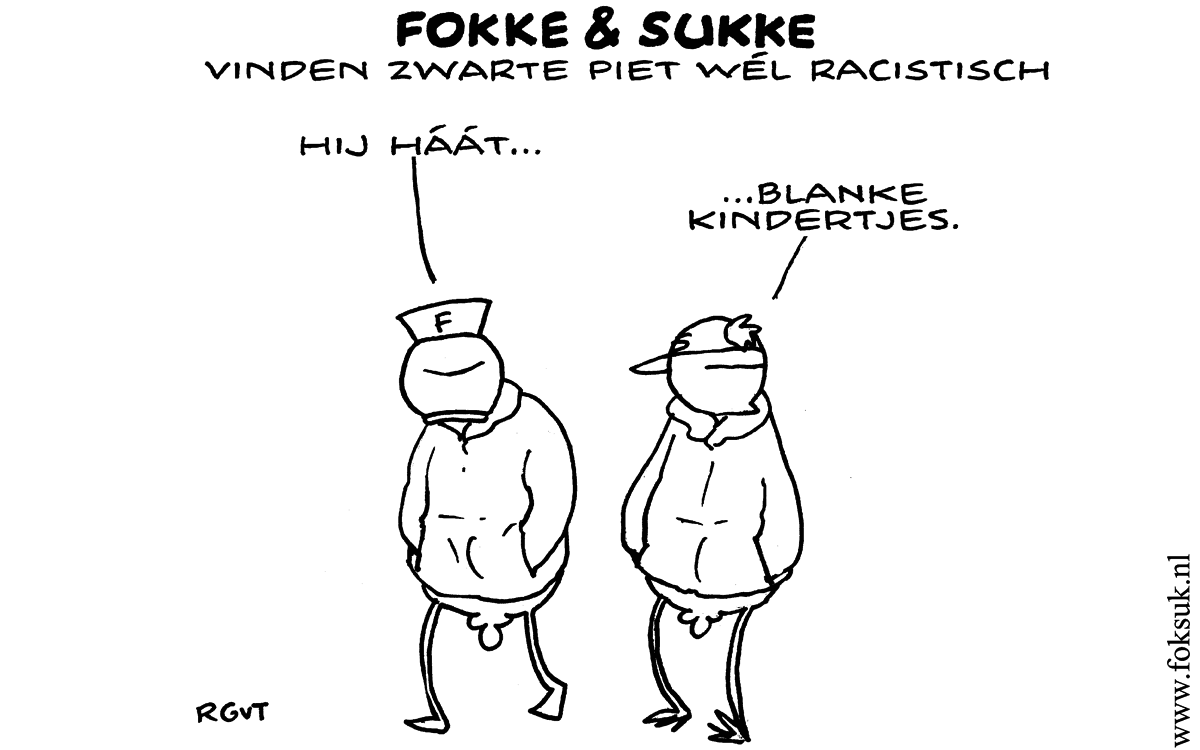 F&S vinden Zwarte Piet wél racistisch (NRC, wo, 13-11-13)