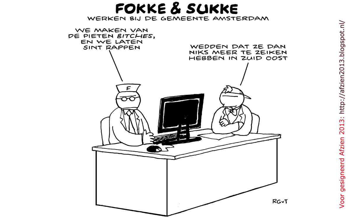 F&S werken bij de Gemeente Amsterdam (NRC, ma, 18-11-13)