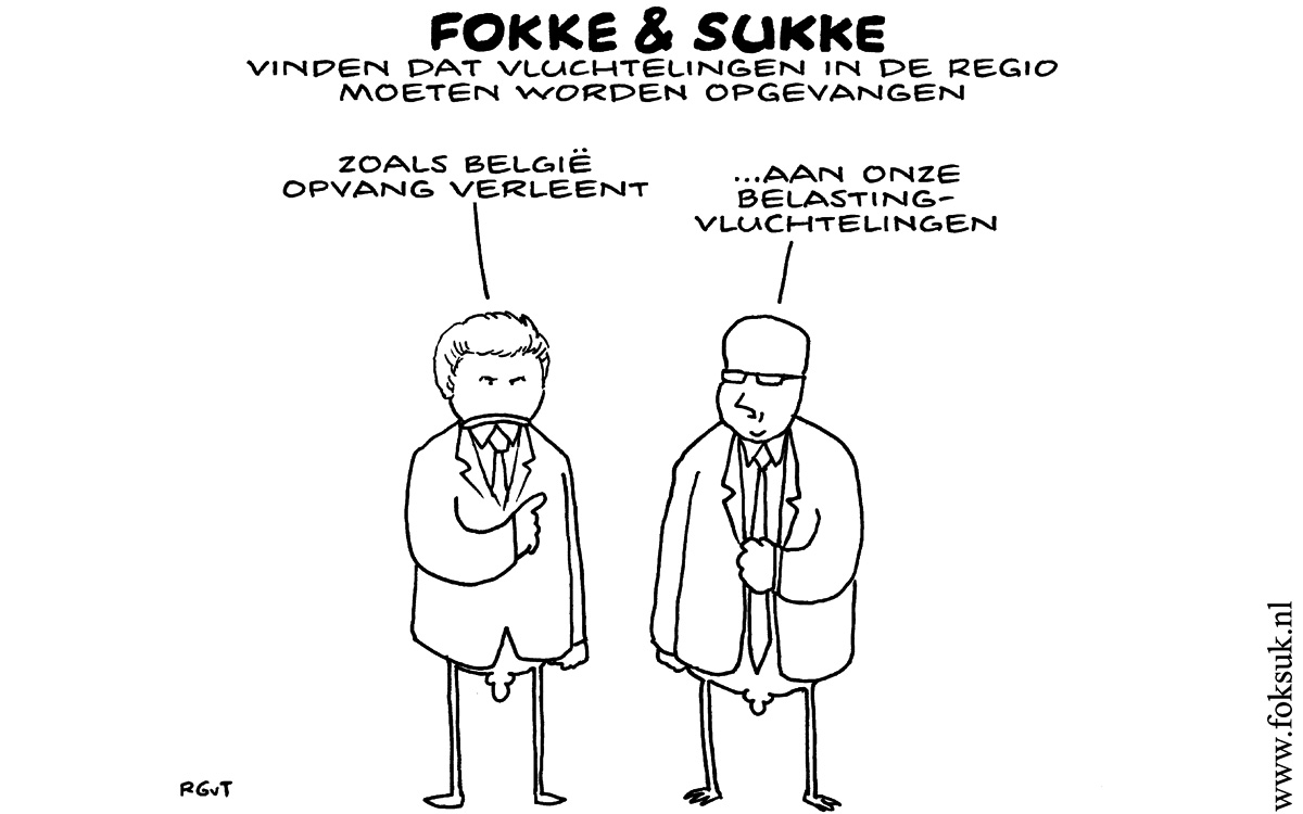 F&S vinden dat vluchtelingen inde regio moeten worden opgevangen (NRC, do, 21-11-13)