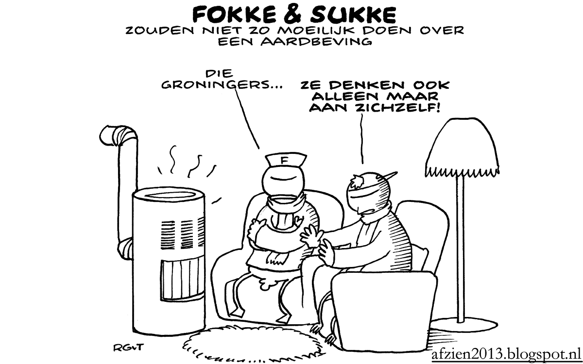 F&S zouden niet zo moeilijk doen over een aardbeving (NRC, do, 28-11-13)