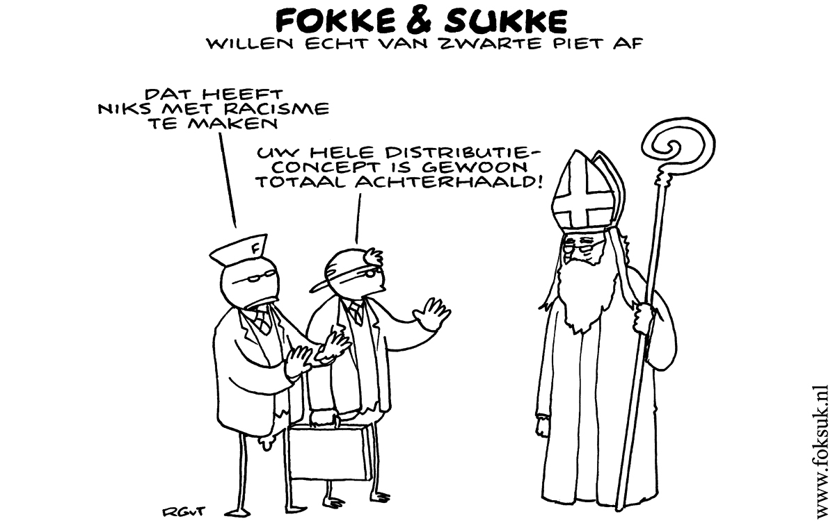 F&S willen echt van Zwarte Piet af (NRC, do, 05-12-13)