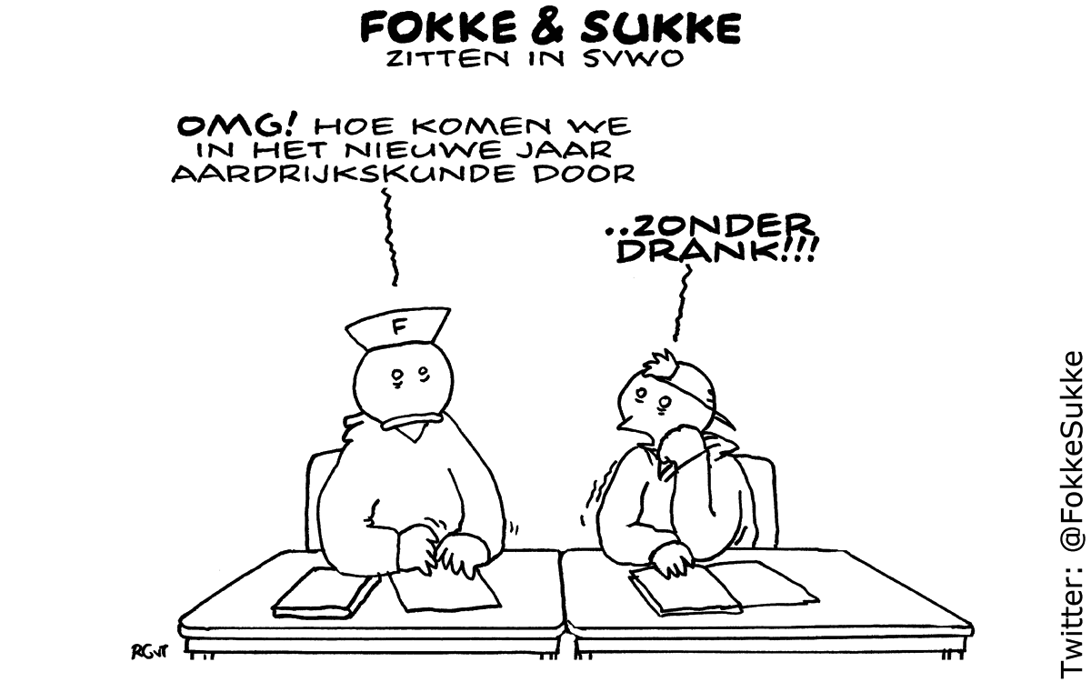 F&S zitten in 5 VWO (NRC, di, 10-12-13)