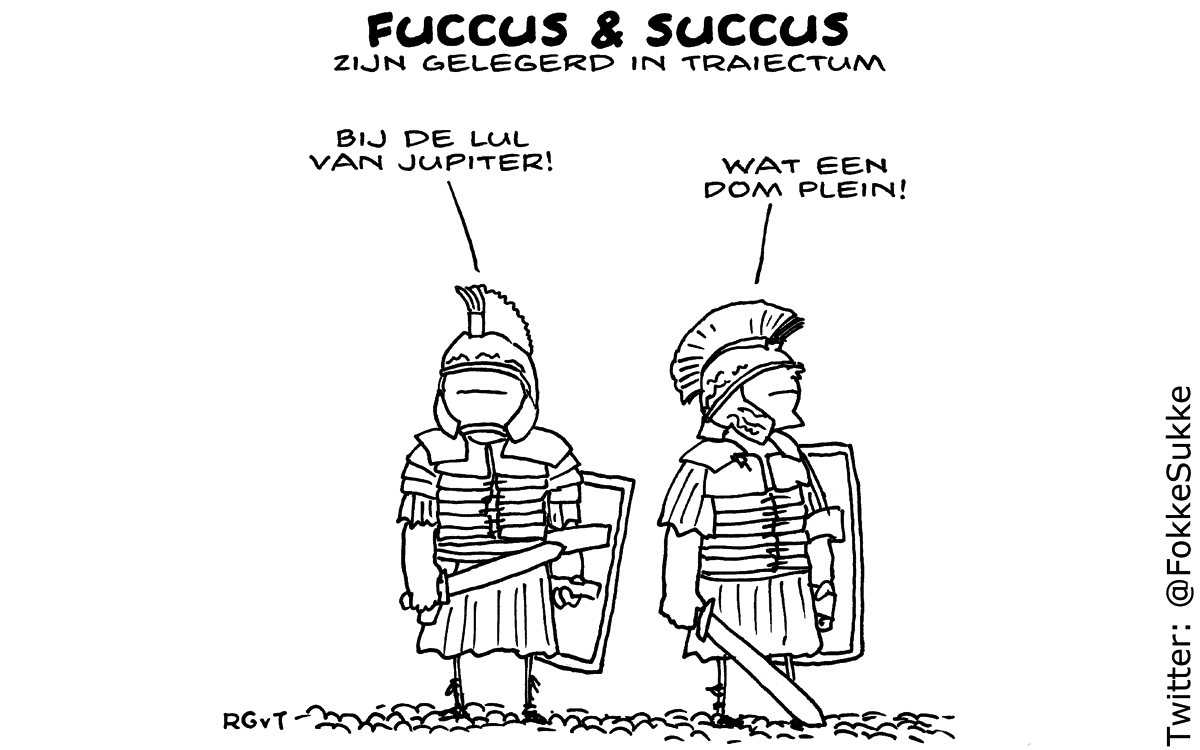 F&S Fuccus et Succus zijn gelegerd in Trajectum (NRC, wo, 11-12-13)