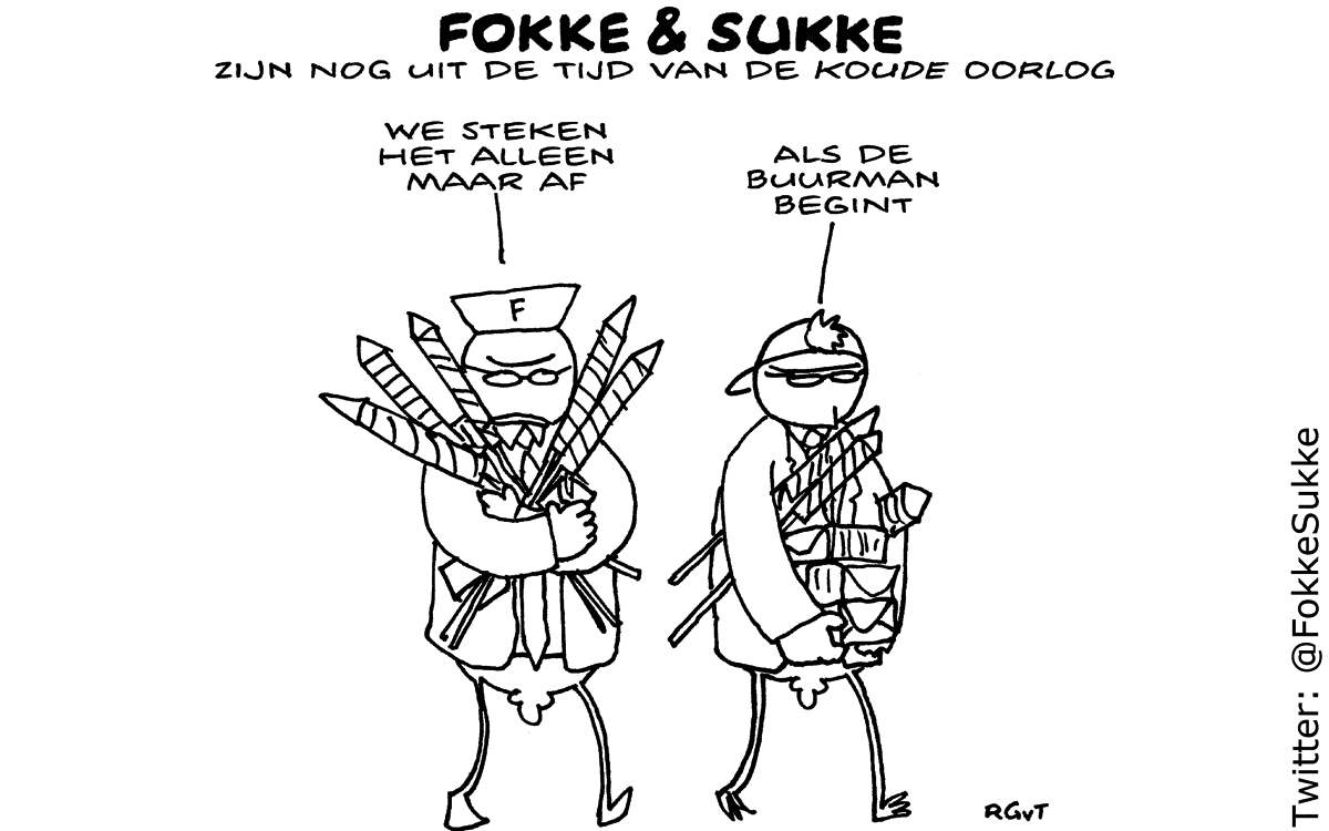 F&S zijn nog uit d etijd van de koude oorlog (NRC, za, 28-12-13)