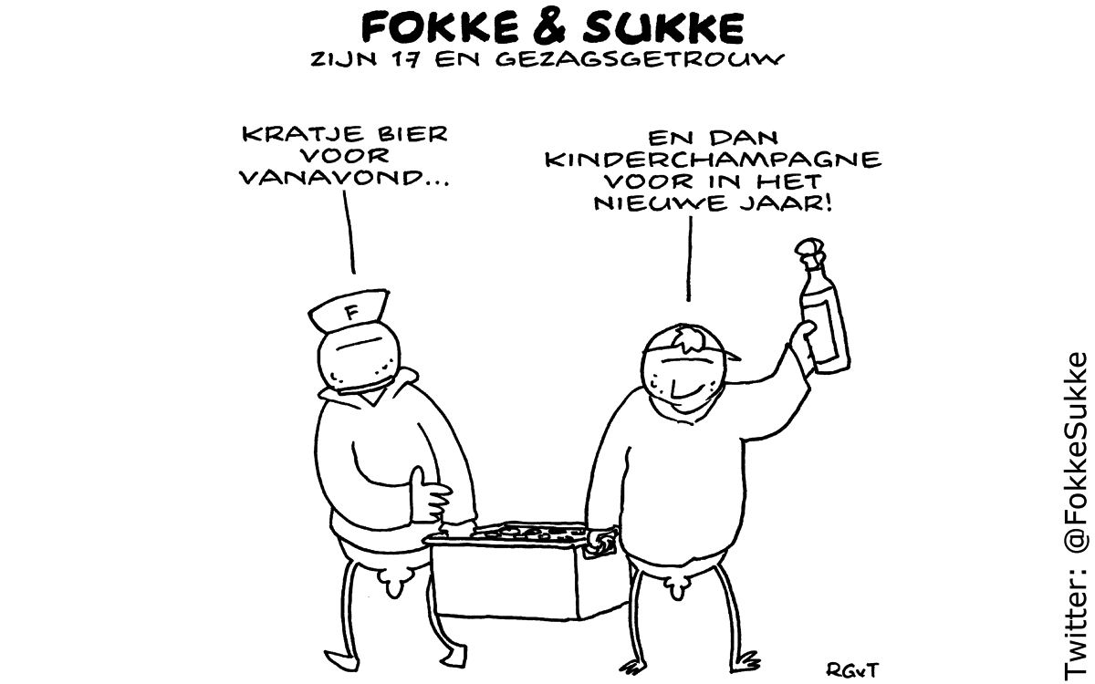 F&S zijn 17 en gezagsgetrouw (NRC, di, 31-12-13)