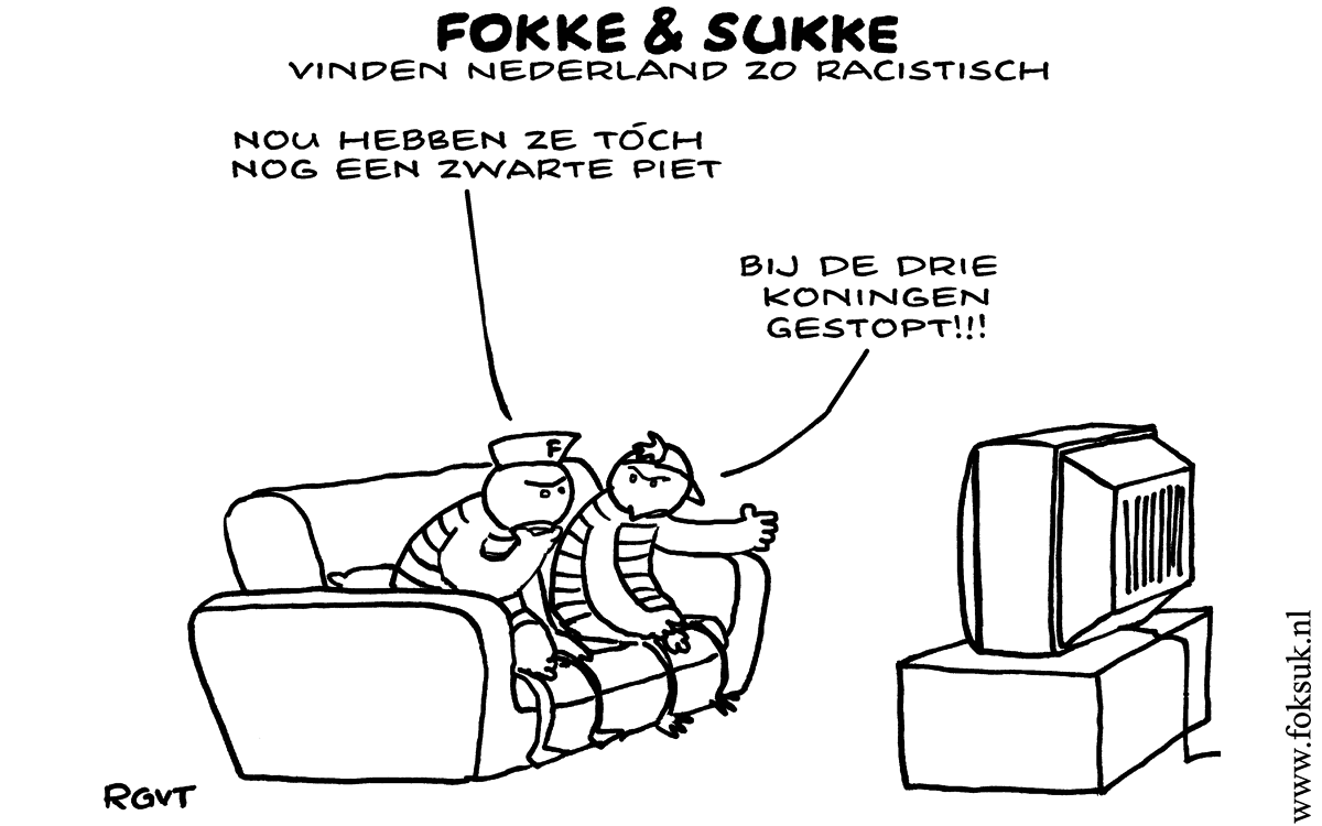 F&S vinden Nederland zo racistisch (NRC, za, 04-01-14)