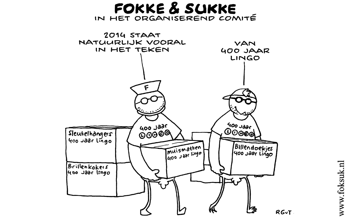 F&S zitten in het organiserend comité (NRC, di, 08-01-2014)