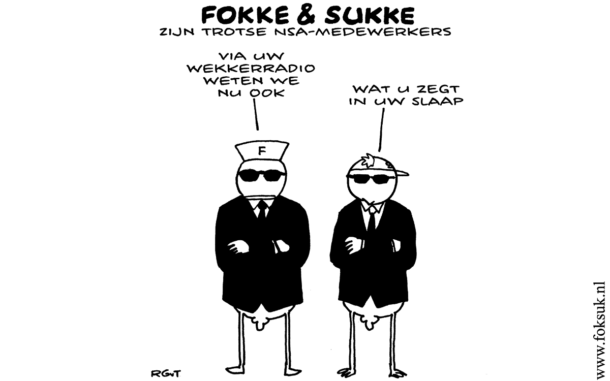 F&S zijn trotse NSA-medewerkers (NRC, do, 16-01-14)
