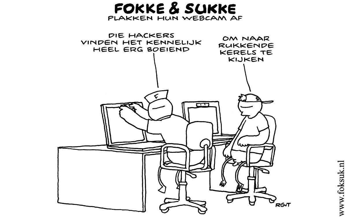 F&S plakken hun webcam af (NRC, vr, 17-01-14)