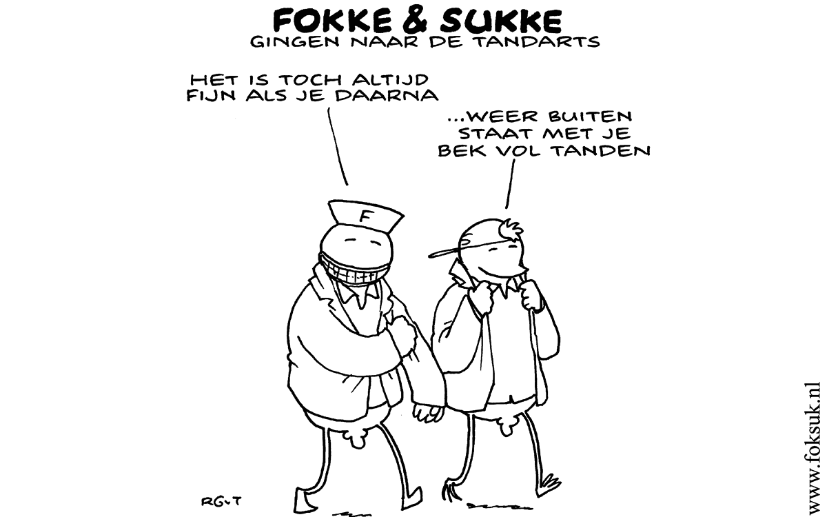 F&S gingen naar de tandarts (NRC, do, 23-01-13)