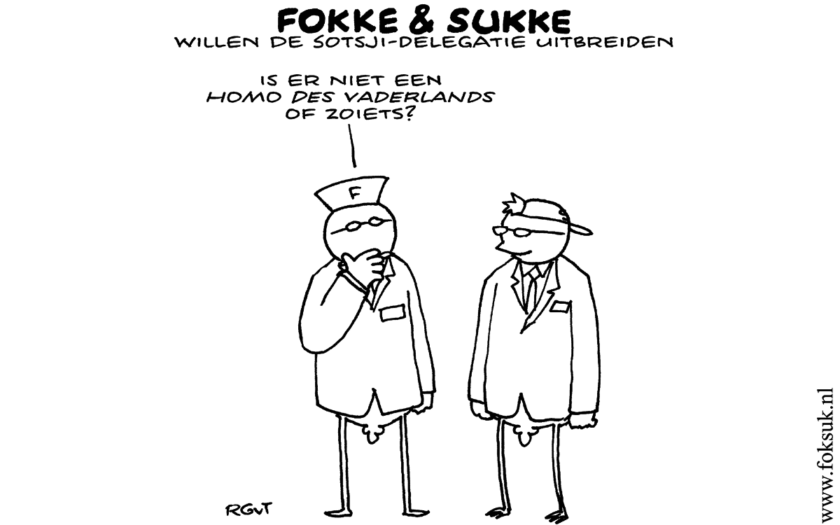 F&S willen de Sotsji-delegatie uitbreiden (NRC, ma, 26-01-14)