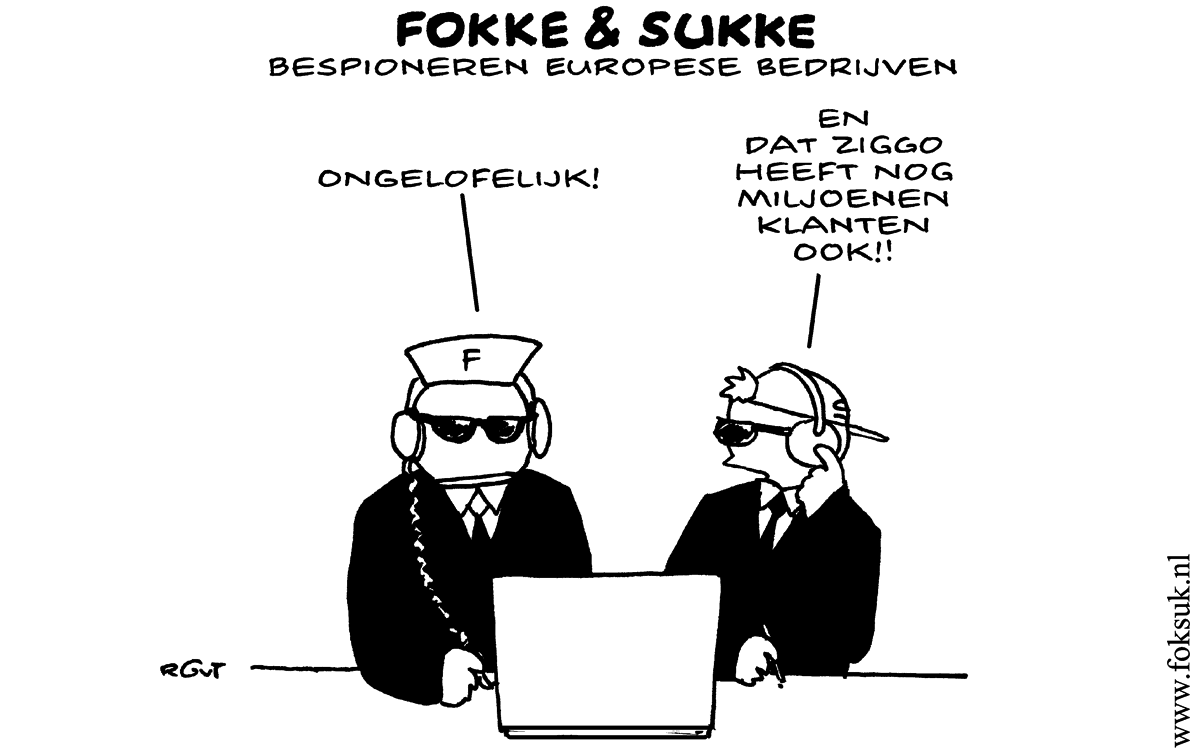 F&S bespioneren Europese bedrijven (NRC, 28-01-14)