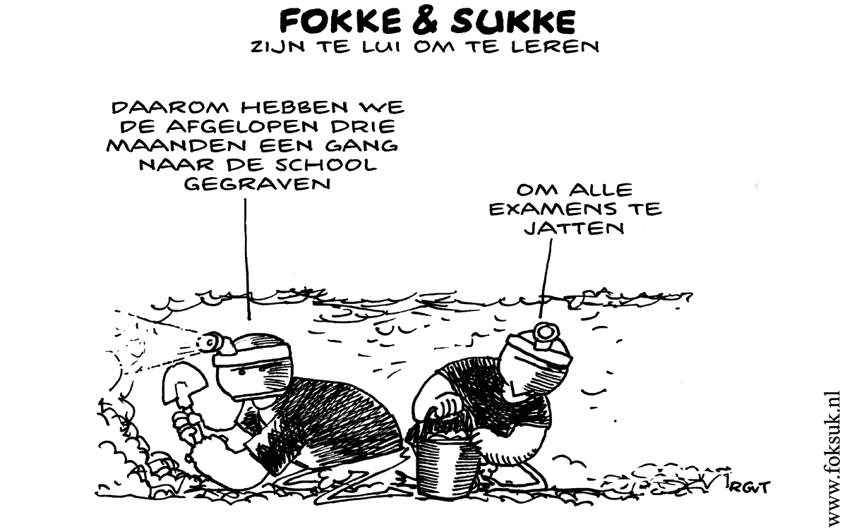 F&S zijn te lui om te leren (NRC, do, 30-01-14)