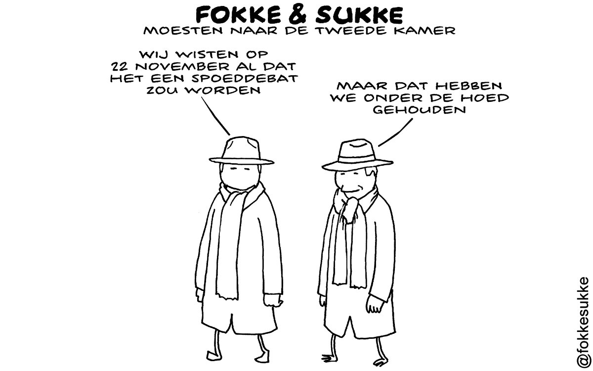 F&S moesten naar de Tweede Kamer (NRC, wo, 12-02-14)