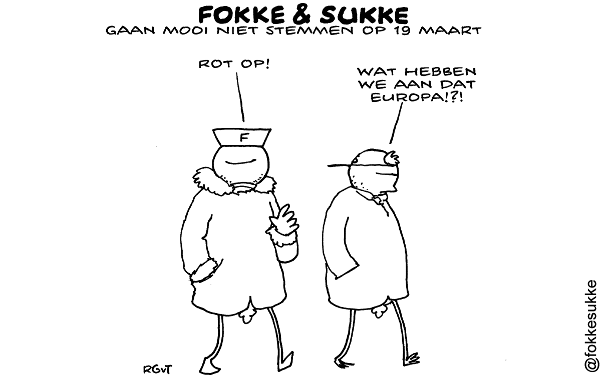 F&S gaan mooi niet stemmen op 19 maart (NRC, vr, 21-02-12)