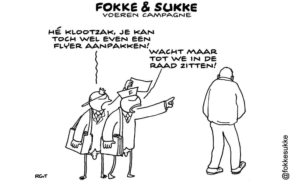 F&S voeren campagne (NRC, vr, 13-03-14)