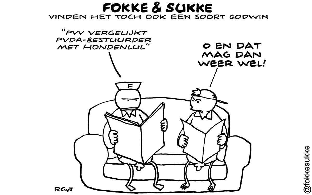 F&S vinden het toch ook een soort Godwin (NRC, za 15-03-14)